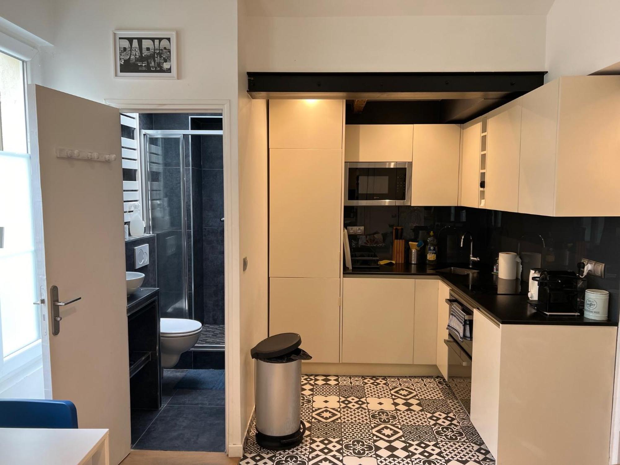 Appartement Atypique Aux Batignolles 파리 외부 사진